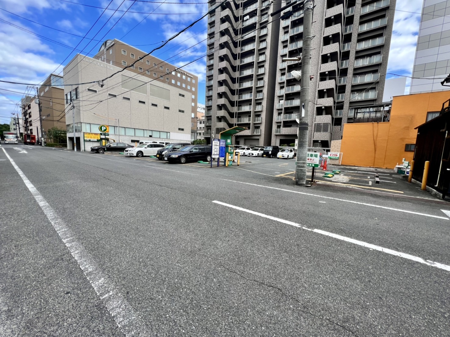 JR岡山駅近くの駐車場です！2024年7月より駐車可能です！　月極駐車場